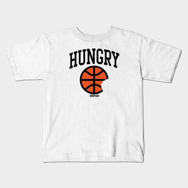 HUNGRY BASKETBALL Kids T-Shirt by TABRON PUBLISHING